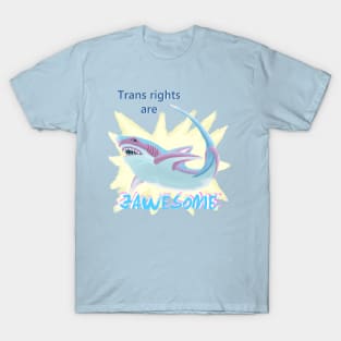 Trans Rights Are JAWESOME T-Shirt